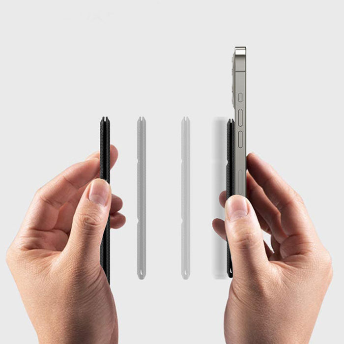 MagSafe magnetische kaarthouder voor iPhone — 3-in-1 opvouwbare standaard