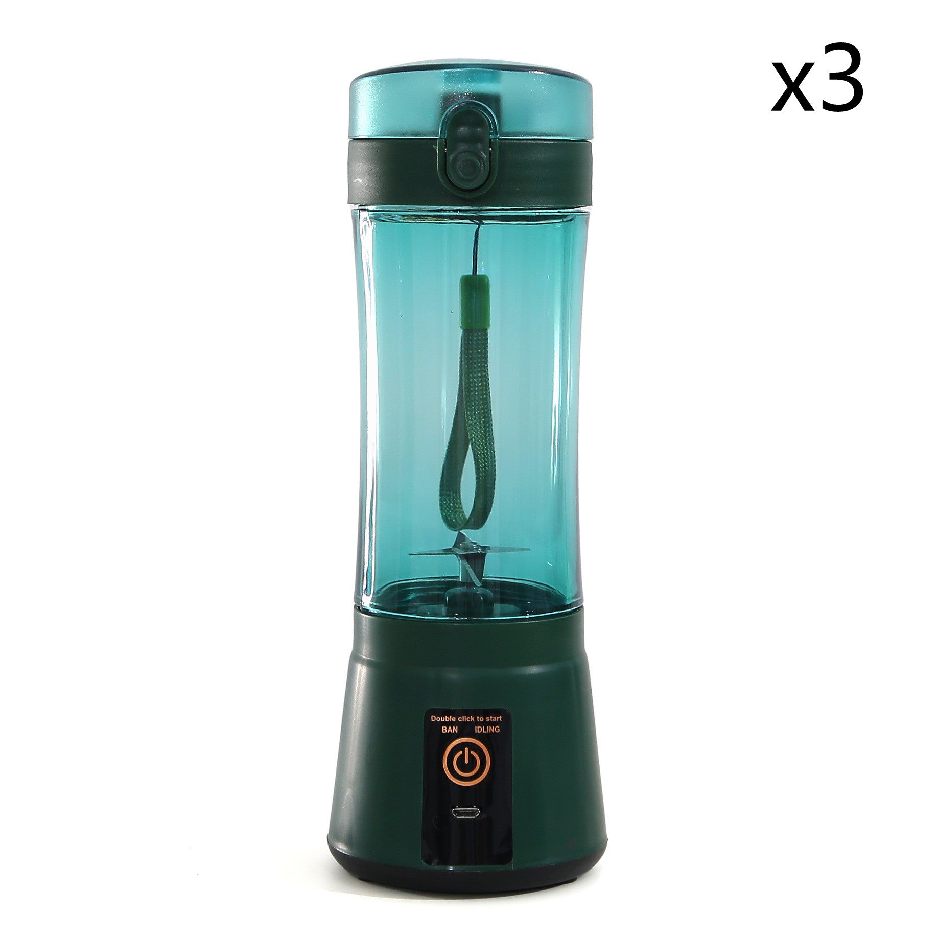 Draagbare elektrische fruitpers draadloze USB oplaadbare minimixer multifunctionele smoothieblender voor de zomer keukenbenodigdheden