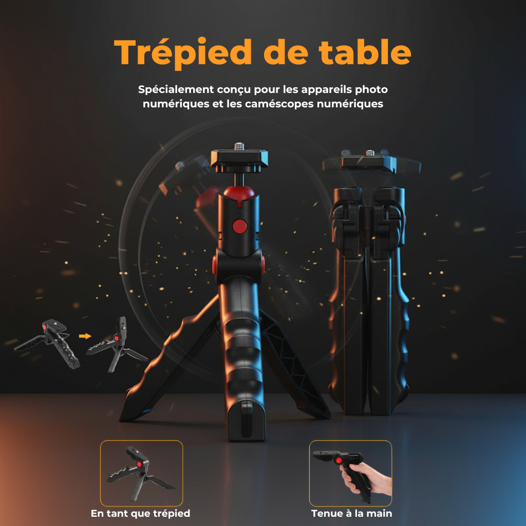 Complete Smartphone Vlogging Kit — Shotgun Microphone + 36-LED Light + Tripod + Remote Control